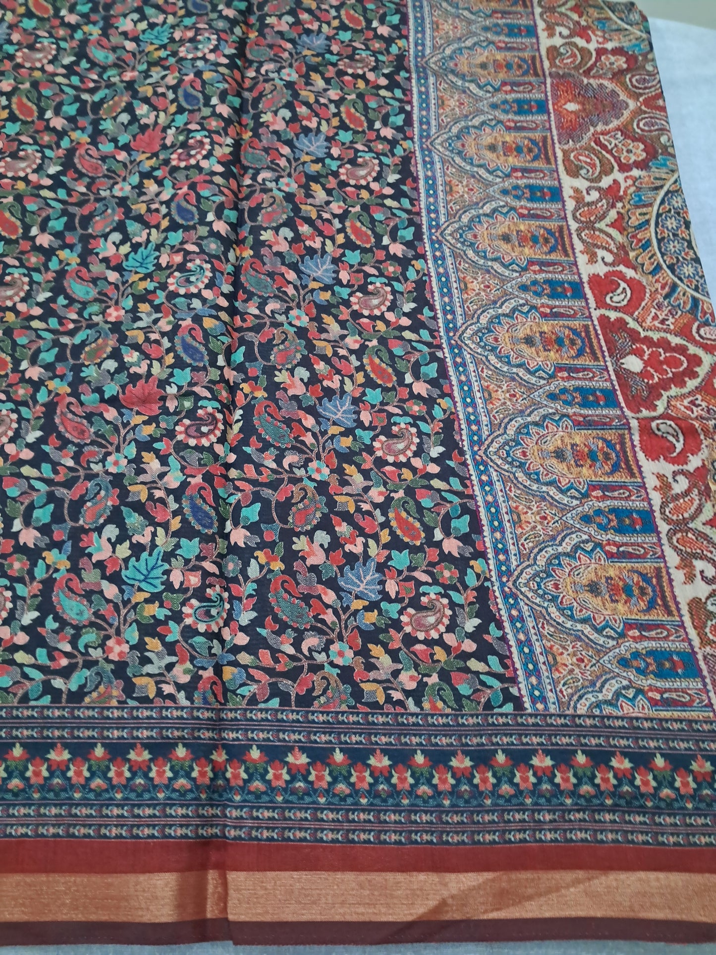 Mushru silk printed sjjs119a