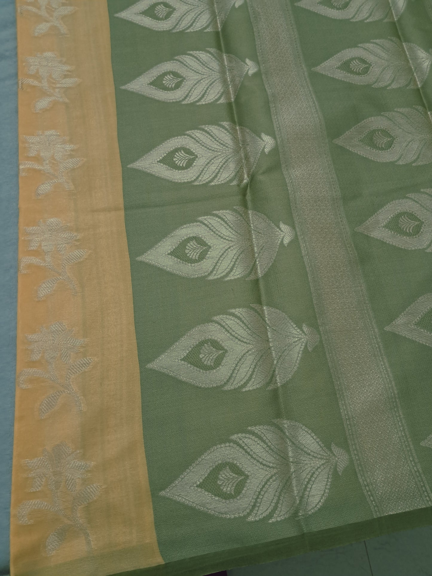 chanderi silk saree sjjs113c