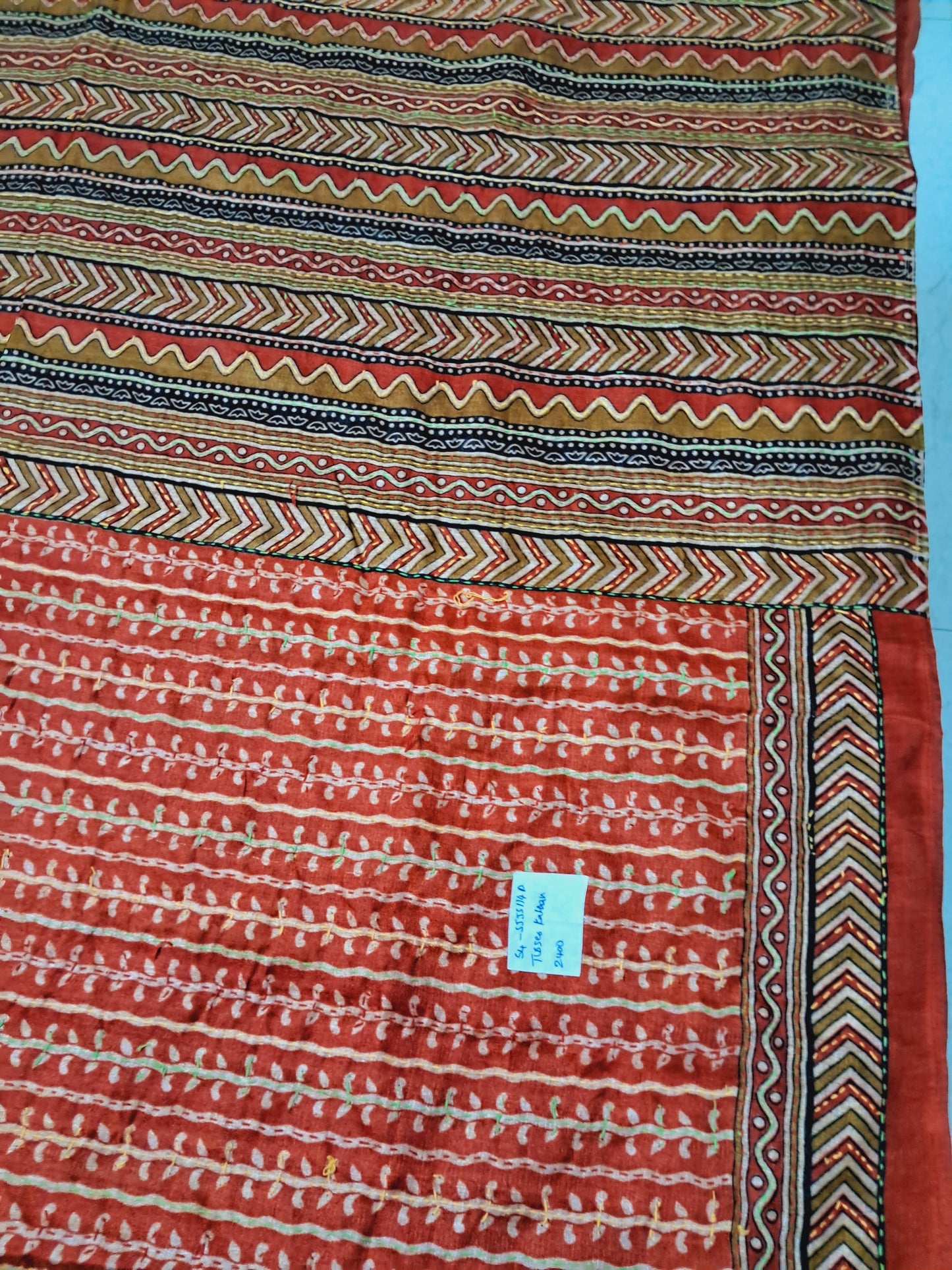 Tusser kathan saree sjjs114d